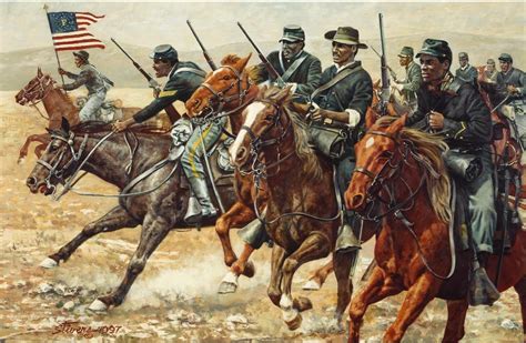 Established In 1866 The Buffalo Soldiers Were Soldiers Of African