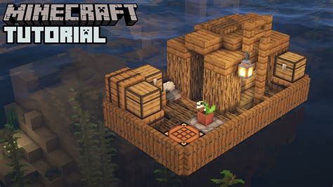 Creative Raft House On Sea In Minecraft Tbm Thebestmods