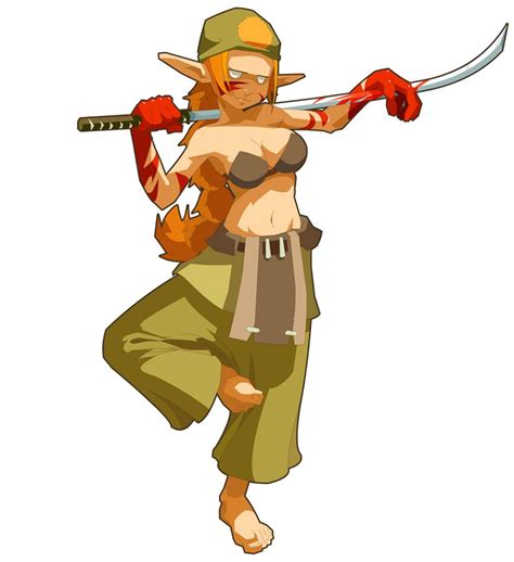 Sacrier Female Characters And Art Dofus Character Art Illustration Character Design