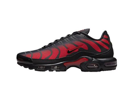 Nike Tn Air Max Plus Black Red Reflective Dz4507 600 Fastsole