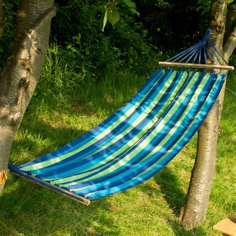 Outdoor Garden Canvas Hammock Swinging Hanging Camping Beach Travel Bed