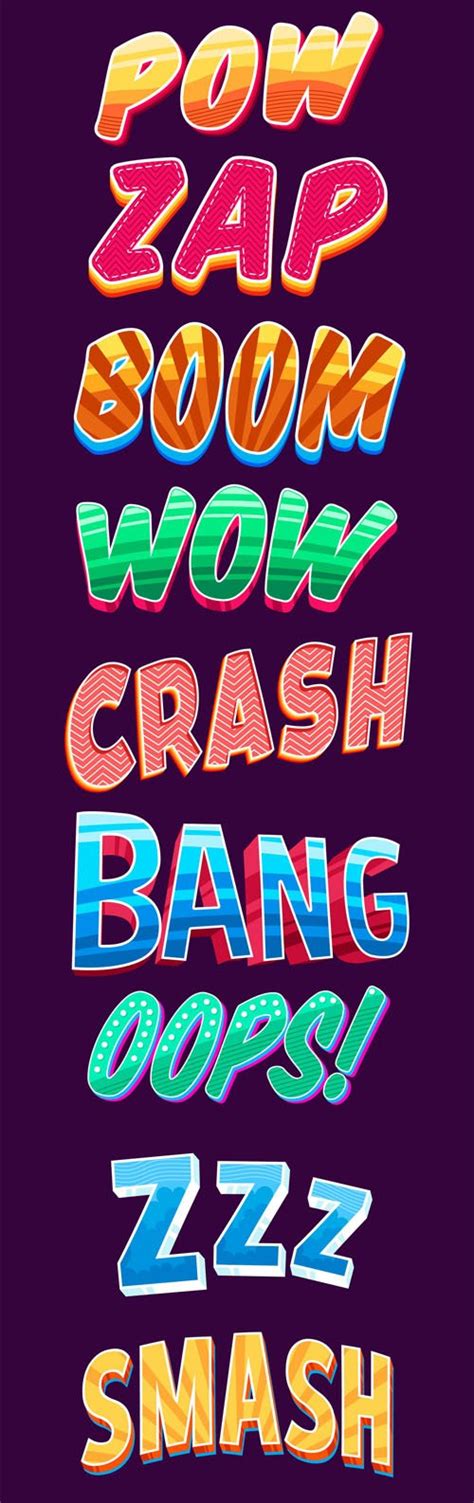 20 Awesome Text Effects Vector Collection Best Files