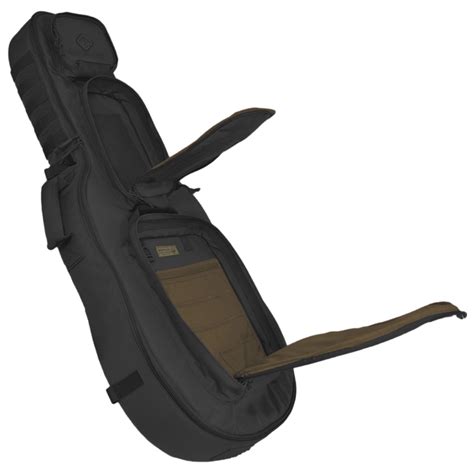 Hazard 4 Battle Axe Guitar Shaped Padded Rifle Case Black