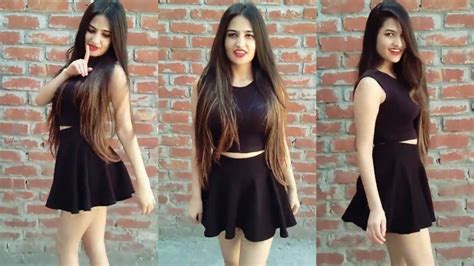 indian girl dance in mini skirt tik tok video 7 youtube