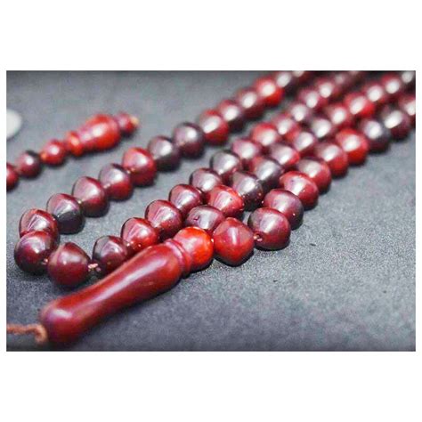 Tasbih Kayu KOKKA 100 Biji Original From Egypt 8mm Length 45cm Imported