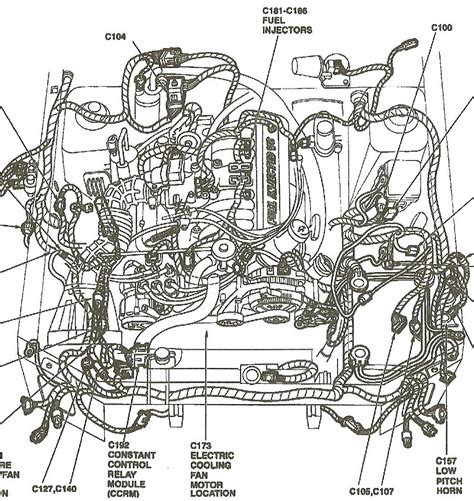 2007 Ford Mustang Engine Diagram