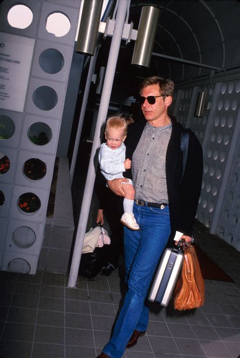 Harrison Ford And Son Malcolm Ford Harrison Fords Photo Flashback