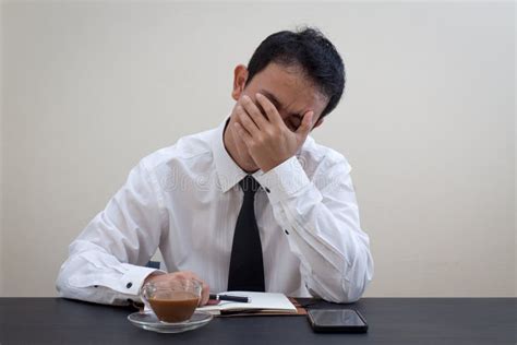 Stressed Business Man Stock Image Image Of Occupation 61007033