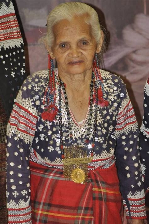 Yabing Dulo Blaan Master Weaver Traditional Outfits Filipino Culture