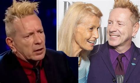 John Lydon Sex Pistols Singer Is Carer For Wife Who Has Debilitating
