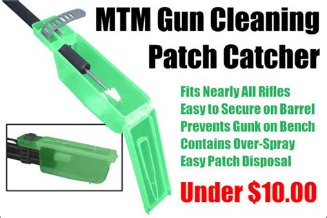 Mtm Gun Cleaning Patch Catcher — Effective And Easy To Use Daily Bulletin