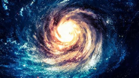 Universe Galaxy Spiral Stars Hd Desktop Wallpaper Widescreen High