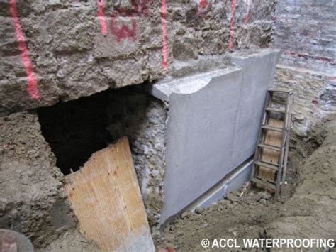 Basement Underpinning Is It The Right Method Accl Waterproofing