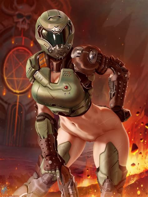 Rule 34 1girls 2020 Absurd Res Armor Big Breasts Bottomless Dated Doom Doom Slayer Doom