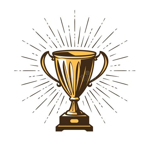 Winner`s Trophy Award Win Winning Champion Symbol Vector