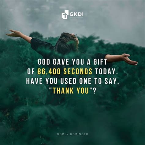 Mimbar Kristen Diberi 86400 Detik Dalam Sehari Sudahkah Kamu
