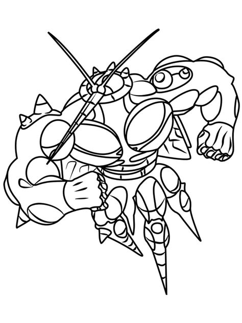 Buzzwole Pokemon Coloring Page Download Print Or Color Online For Free