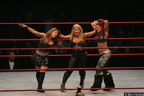Wwe 2006 Mickie James Trish Stratus Melina Cult Of Whatever