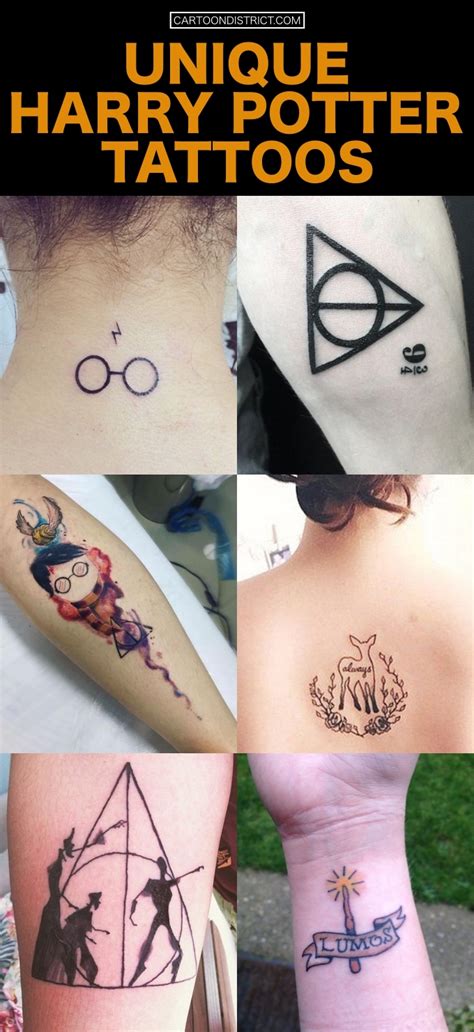 Tiny Harry Potter Tattoo Ideas Photos