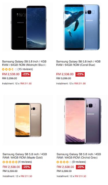 Aku sgt perlukan smartphone yg kurang boring macam ni. Official Warranty Samsung Galaxy S8 Malaysia Price: RM2523 ...