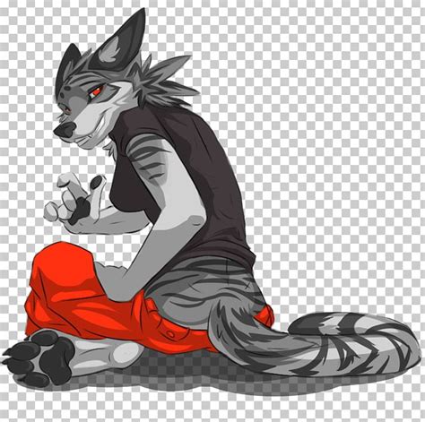Gray Wolf Furry Fandom Werewolf Png Clipart Anime Wolf Art