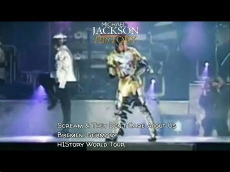 Michael Jackson Scream Tdcau Live Bremen Hwt Youtube