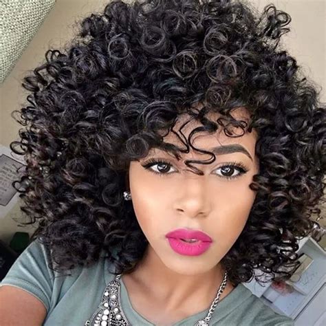 Fashion Short Human Hair Afro Wigs Short Curly Afro Wigs Short Afro Wigs For Sale Unice Com