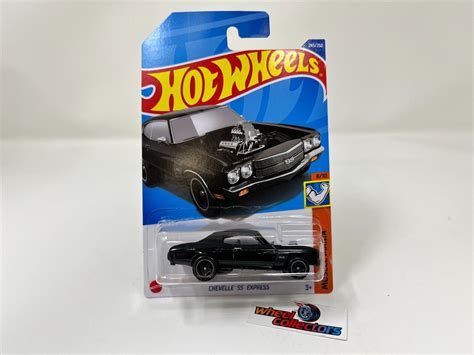 Chevelle Ss Express Black Hot Wheels Case P S Ebay