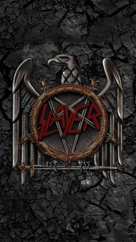 Slayer Heavy Metal Art Metal Artwork Metal Bands Slayer Logo Hd