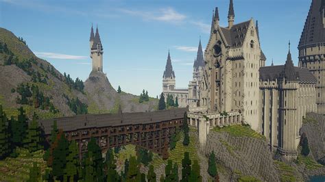 Minecraft Hogwarts How To Play This Cool Minecraft Harry Potter RPG Map