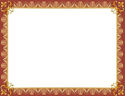 Free Certificate Border Templates For Word Lunchhor