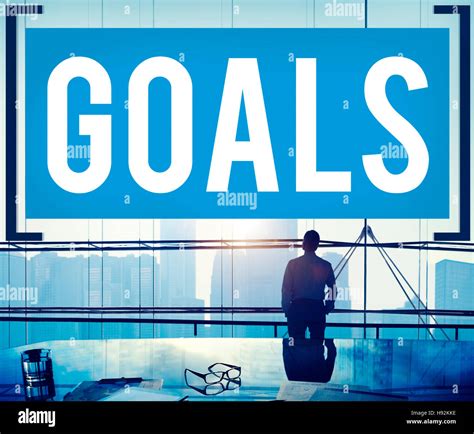 Goals Aim Aspiration Motivation Target Vision Concept Stock Photo Alamy