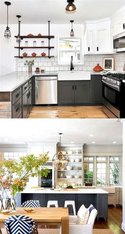 The newest trend in kitchen design is painted cabinets. 25 Gorgeous Kitchen Cabinet Colors & Paint Color Combos ...