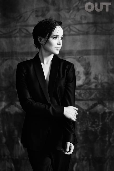 Elliot page (formerly ellen page; Ellen Page by Juco Photoshoot for OUT Magazine 2014 | GotCeleb