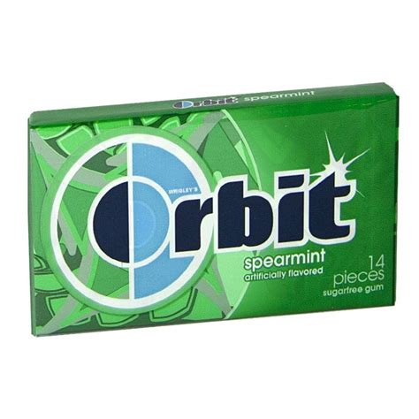 Wholesale Orbit Spearmint Gum 14 Pieces Food Weiners Ltd