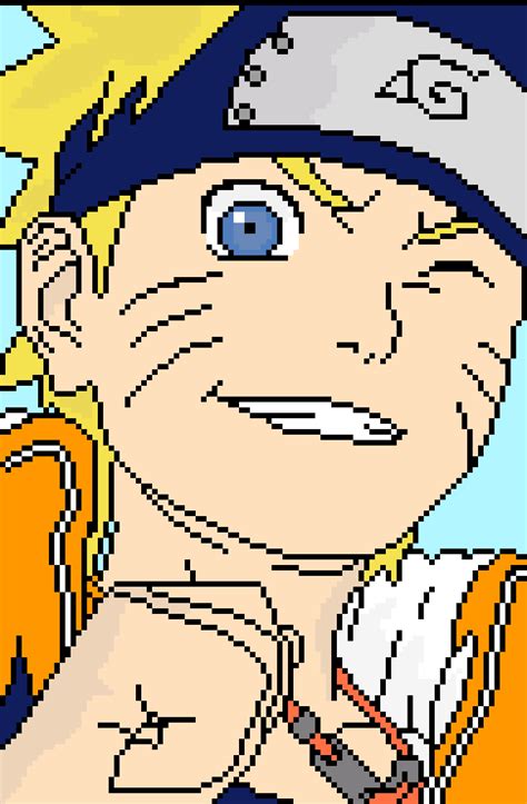 Pixilart Uzumaki Naruto By The Anime Simp