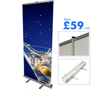 Grasshopper Banner Stands Roll Up Exhibition Display Stand Digital