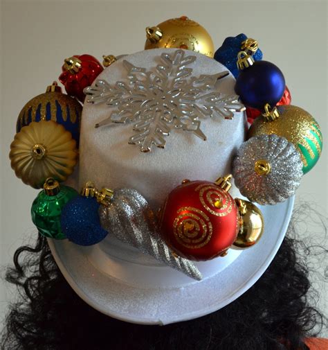 Ugly Christmas Hat Ornament Hat Christmas Ornament