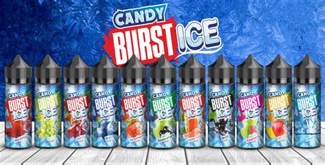 Candy Burst Ice Juice And Coil Co 100ml E Liquid Premium Vape Juice