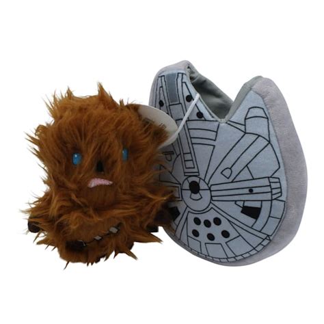 Fetch For Pets Star Wars Chewbacca And Millennium Falcon Plush Stuffer