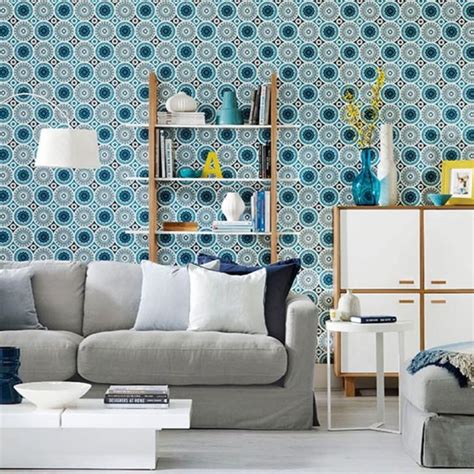 20 Sumptomous Living Room Wallpaper Designs Rilane