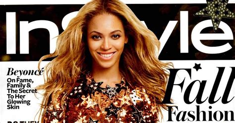 Pammichele Beyoncé Covers September 2011 Instyle Magazine Photo