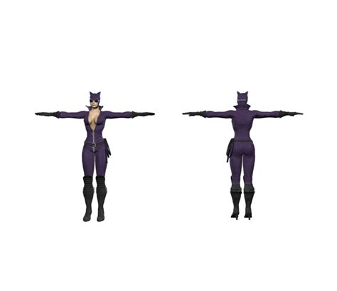 Xbox 360 Mortal Kombat Vs Dc Universe Catwoman The Models Resource