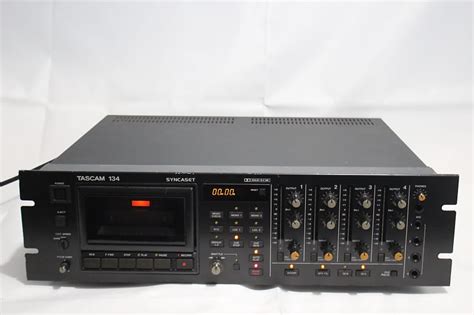 Akai gx 747 reel to reel tape recorder 4 track stereo tape deck vintage no reels. Tascam 134B 4 Track Syncaset Cassette Tape Recorder | Reverb