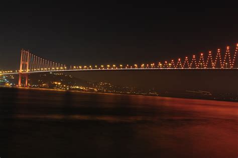 Bosphorus Bridge Night · Free Photo On Pixabay
