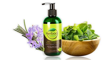 J1499 For The All Natural Organic Herboo Botanicals Hair Care Set