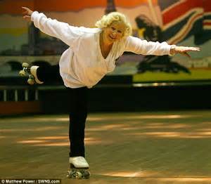 Jocelyn Taylor 83 Year Old Roller Skater Who Has Become Star Of A Bupa