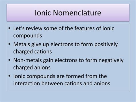 Ppt Nomenclature Powerpoint Presentation Free Download Id1487021