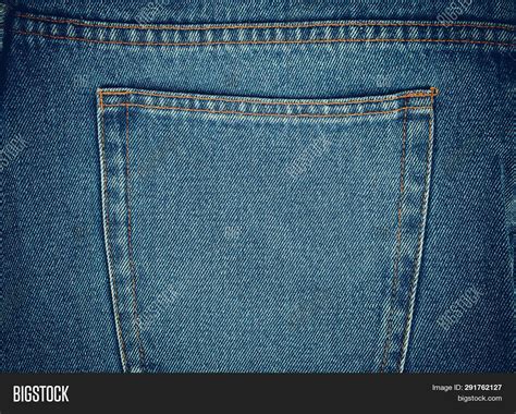 Blue Jeans Back Pocket Image And Photo Free Trial Bigstock