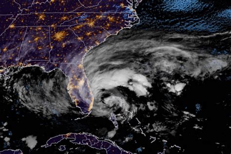 where tropical storm nicole is forecast to bring heavy rain the new york times